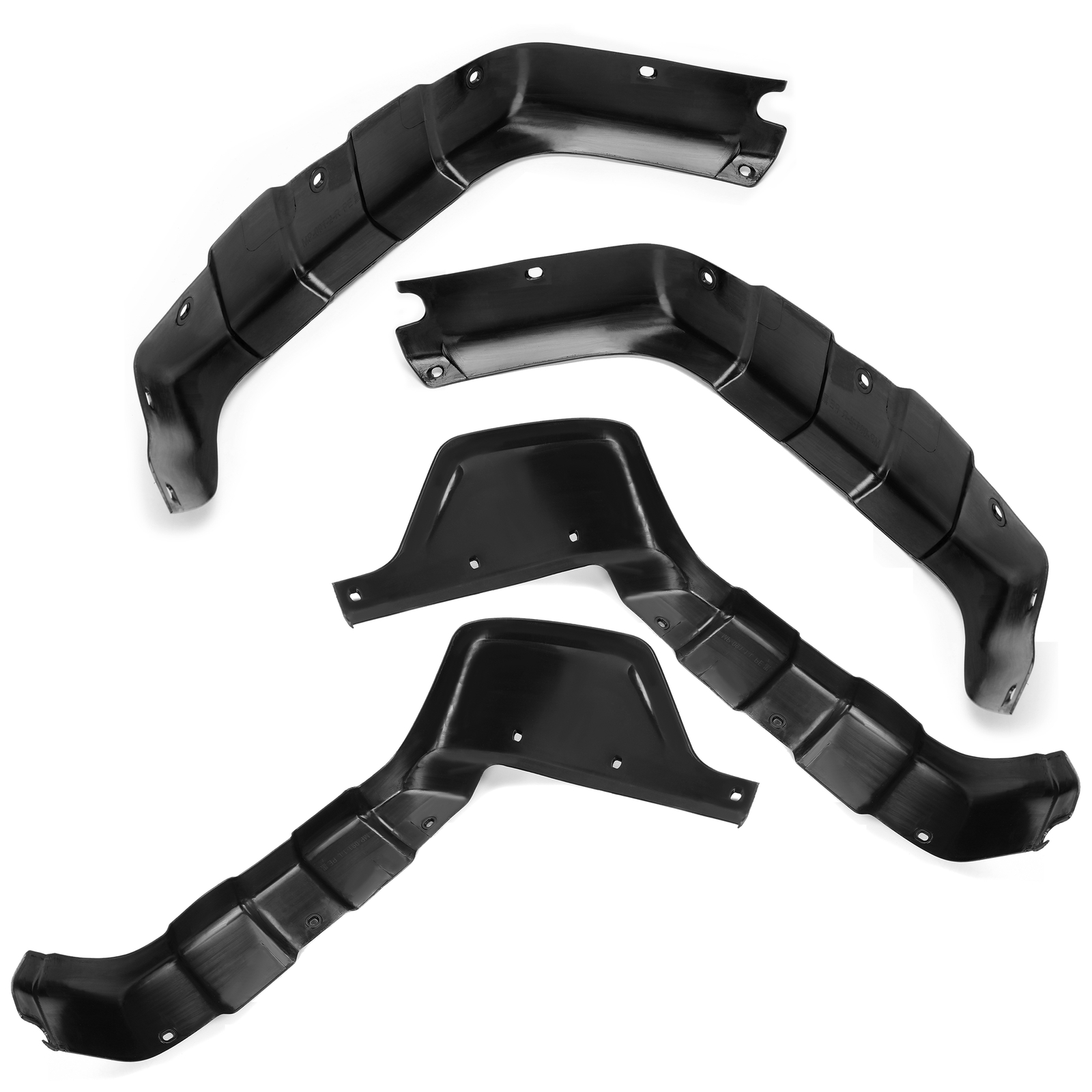 For 2000-2003 Honda Rancher 350 TRX350 Full Set of 4 Fender Splash Guard Flare