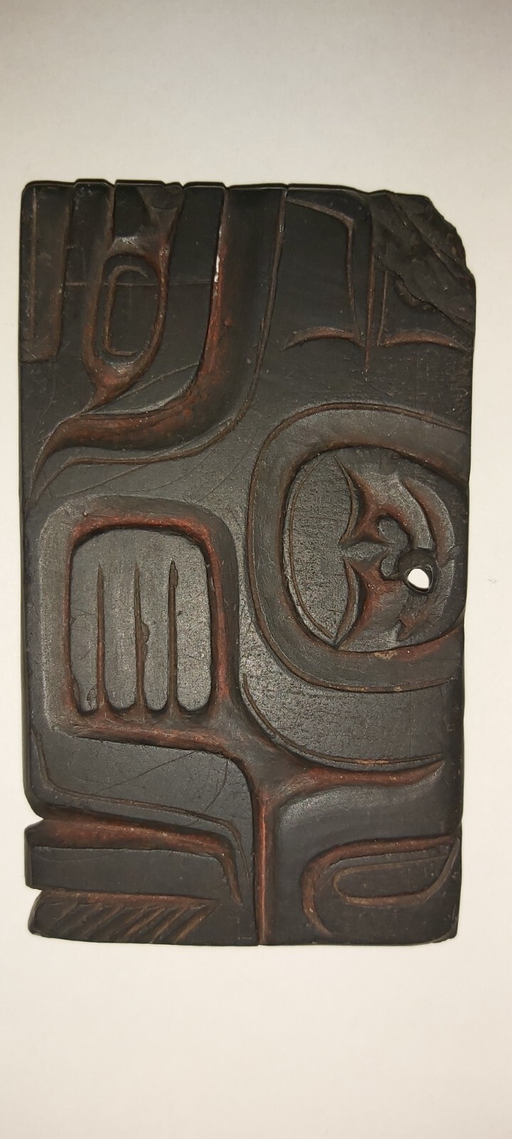 Northwest Coast Haida Argillite Pendant....1850s