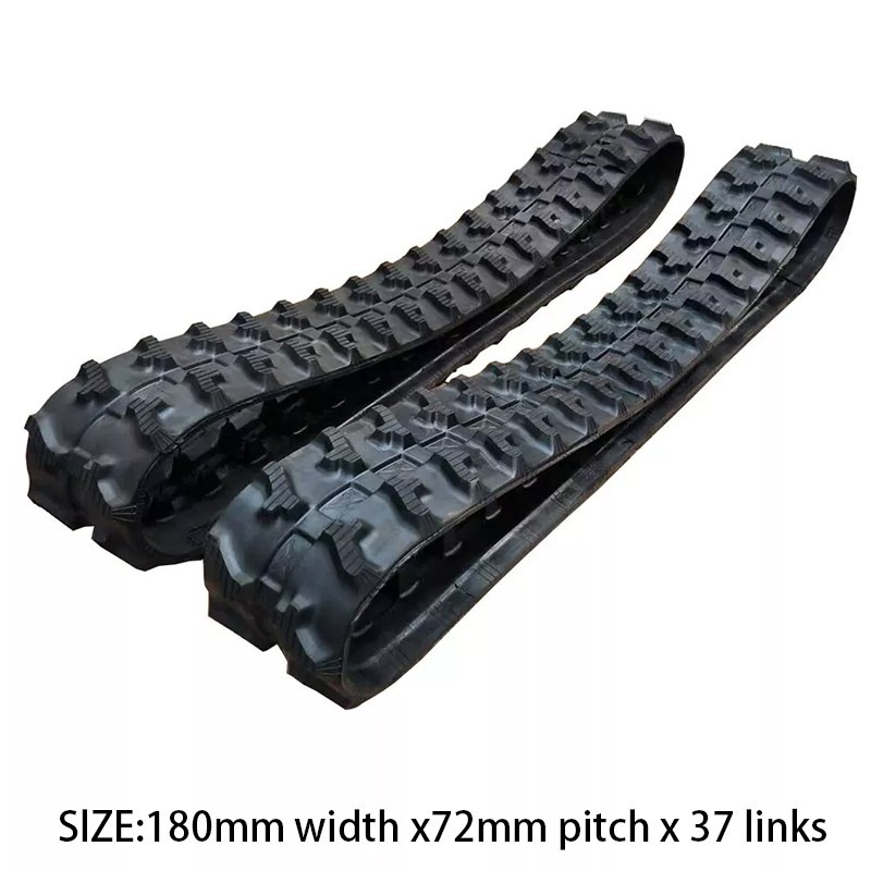 2rubber tracks 7 inches 180 x 72 x 37 Standard Duty Fits Kubota Fits Yanmar,Gehl