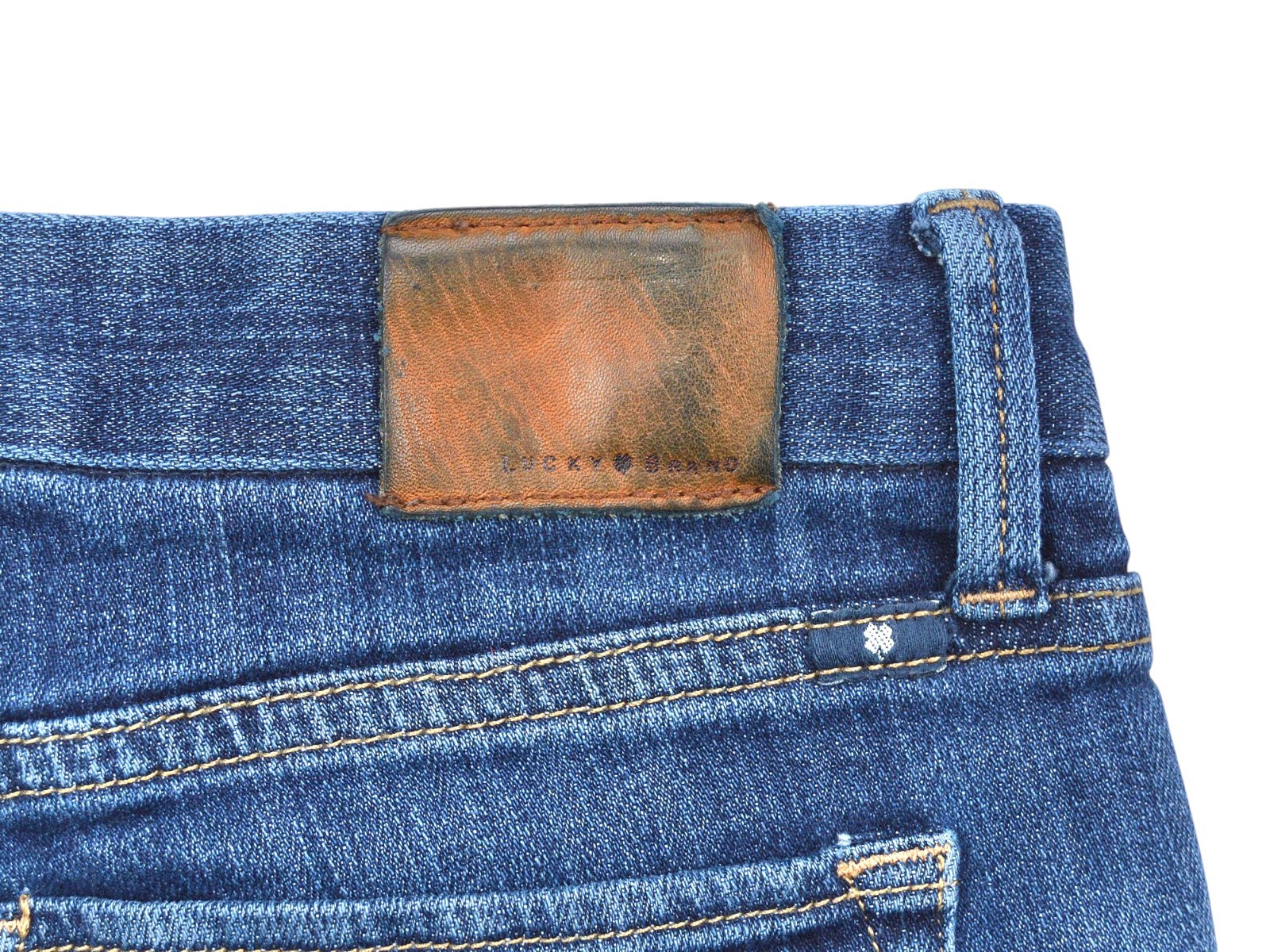 Lucky Brand Sweet Jean Boot Jeans Women Size 10 Mid Rise Blue Denim Vintage Wash