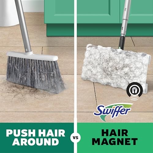 Swiffer Sweep & Mop Deluxe 2-in-1 Multi-Surface 1 Count (Pack of 1), Black