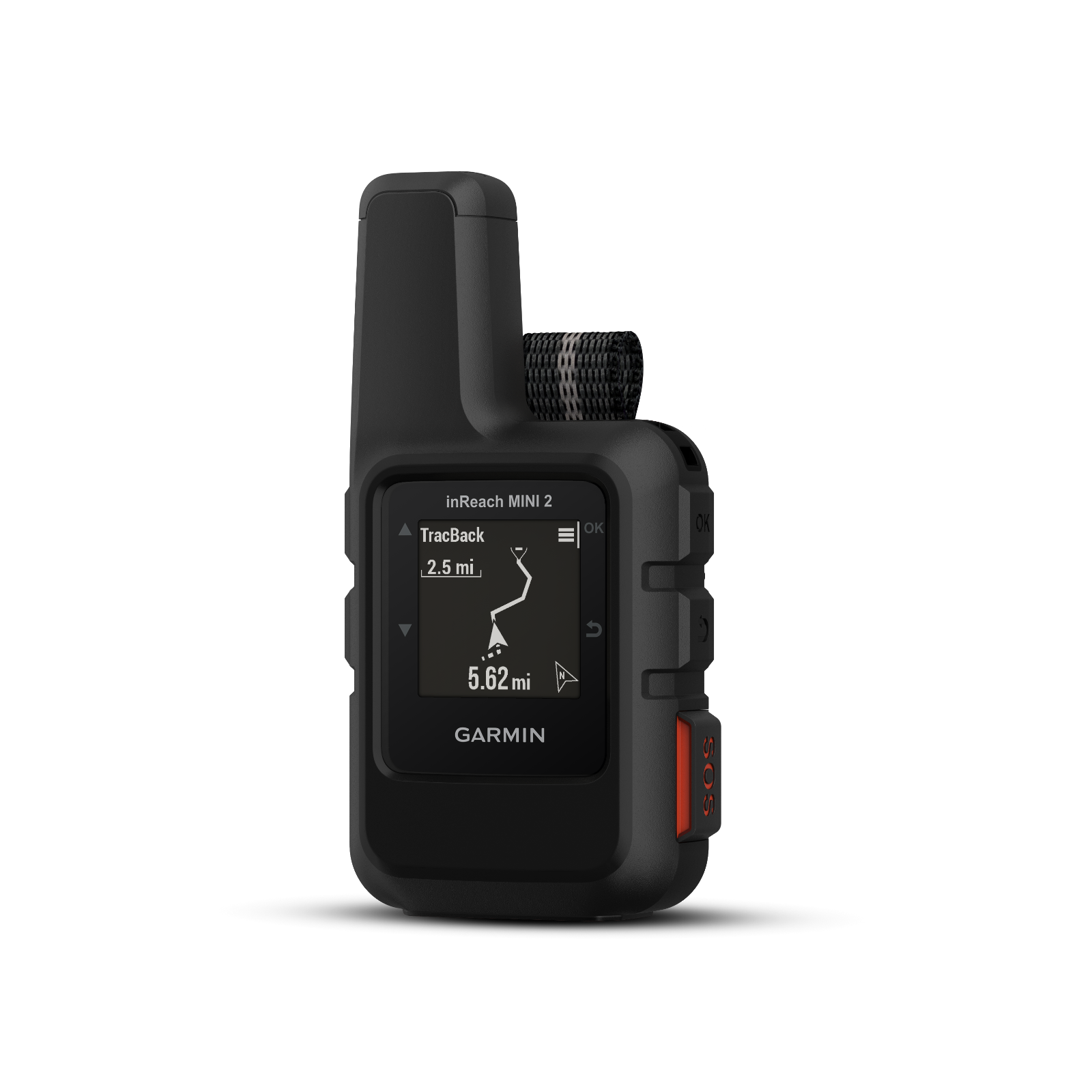 Garmin inReach Mini 2 Compact GPS Satellite Communicator 010-02602-01, Black