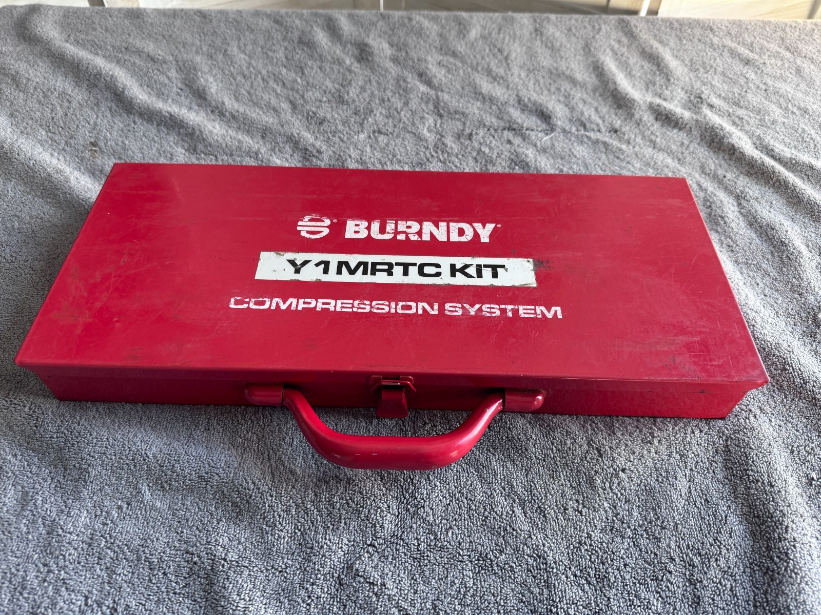 Burndy Compression System Ratcheting Crimper Y1MRTC Kit