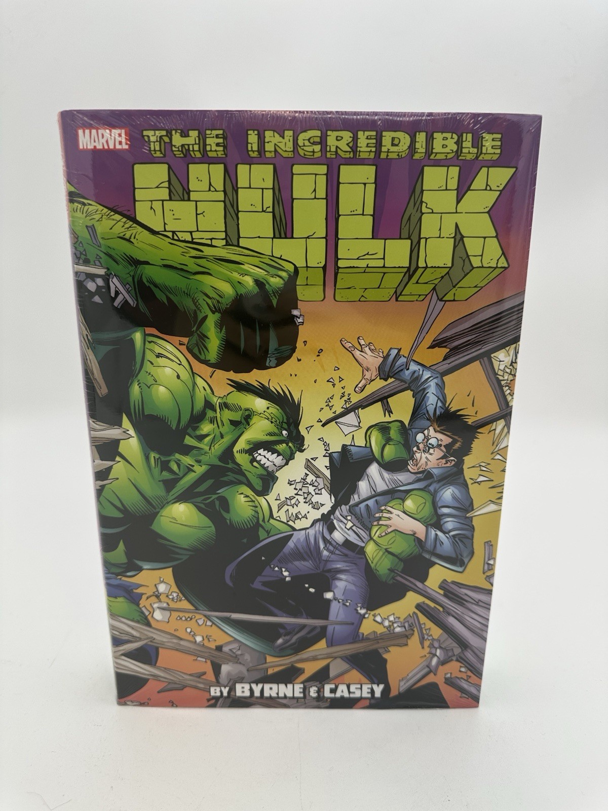 MARVEL COMICS INCREDIBLE HULK BY BYRNE & CASEY OMNIBUS HC GARNEY COVER