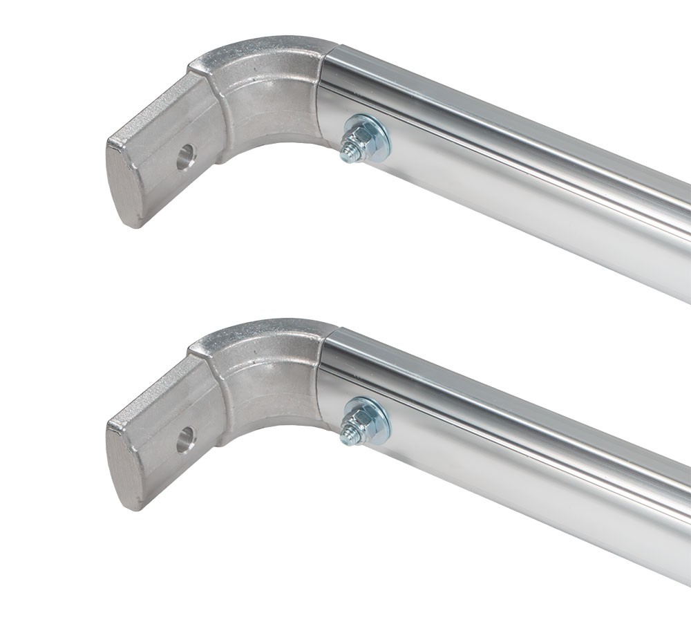 2Pk 98" Telescopic Aluminum Upper Arm w/ 90° Corner for Dump Truck Tarp System