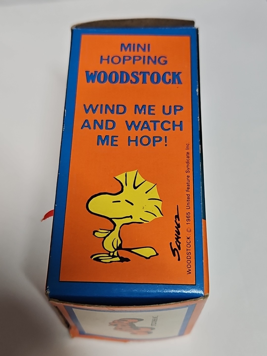 Vintage Aviva Mini Hopping Woodstock Wind-Up Toy