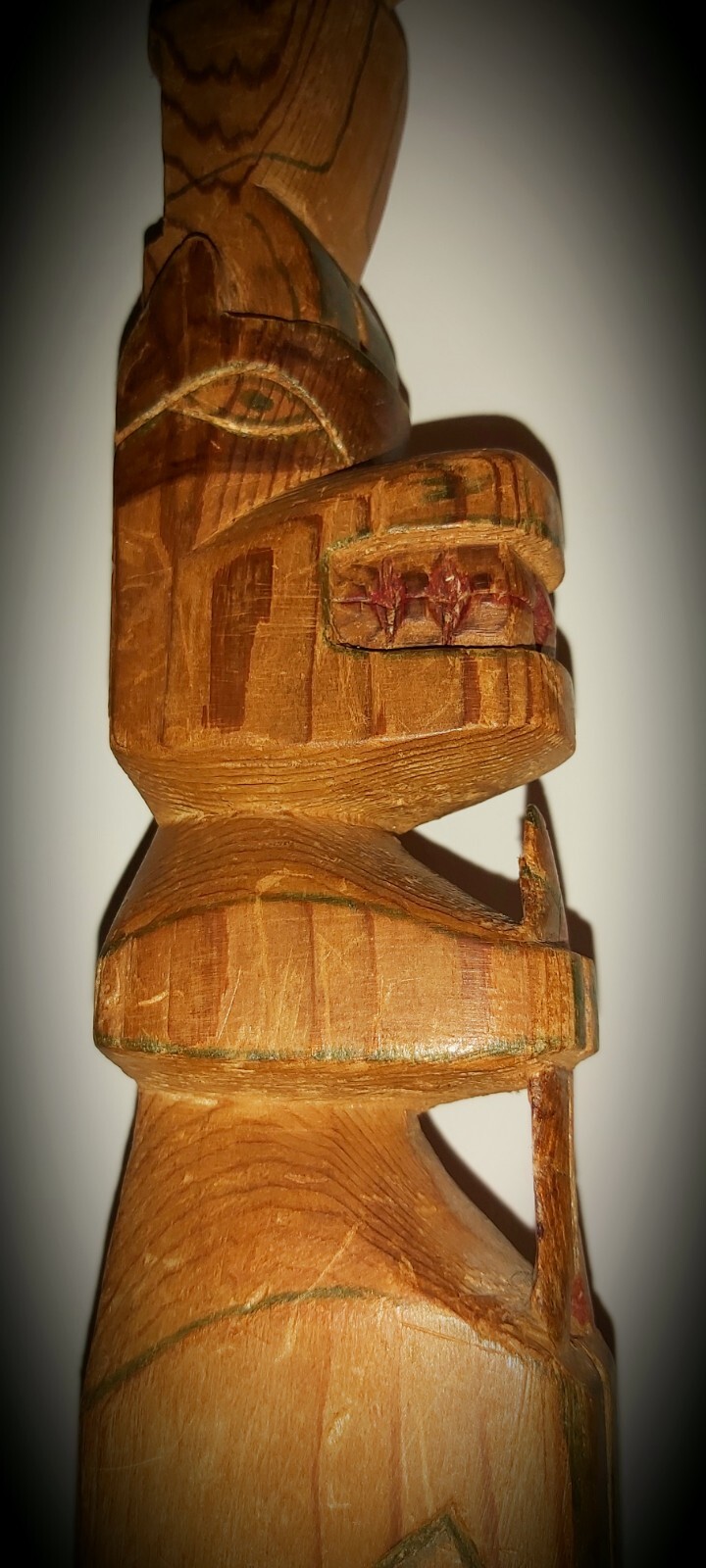Northwest Coast, Tlingit / Tsimshian, Model Totem (1930s).