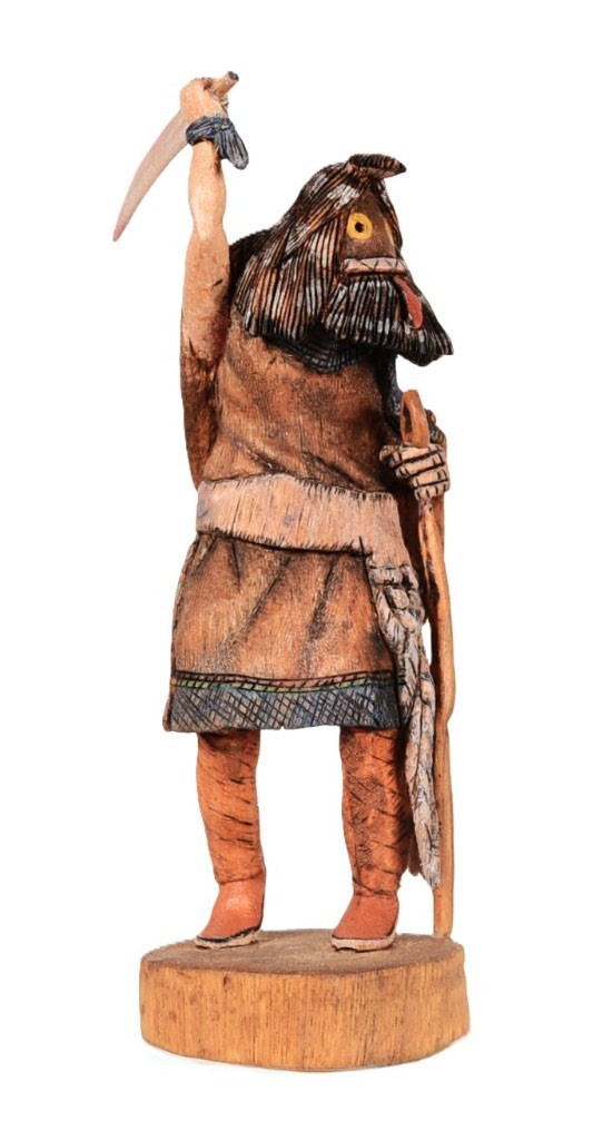 Hopi Kachina Soyoko Wuhti By M L Kooyahoema