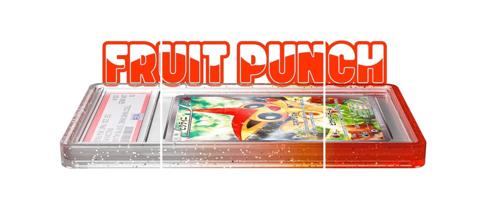 GradedGuard PSA Graded Card Case Guard Protector FRUIT PUNCH Limited Edition