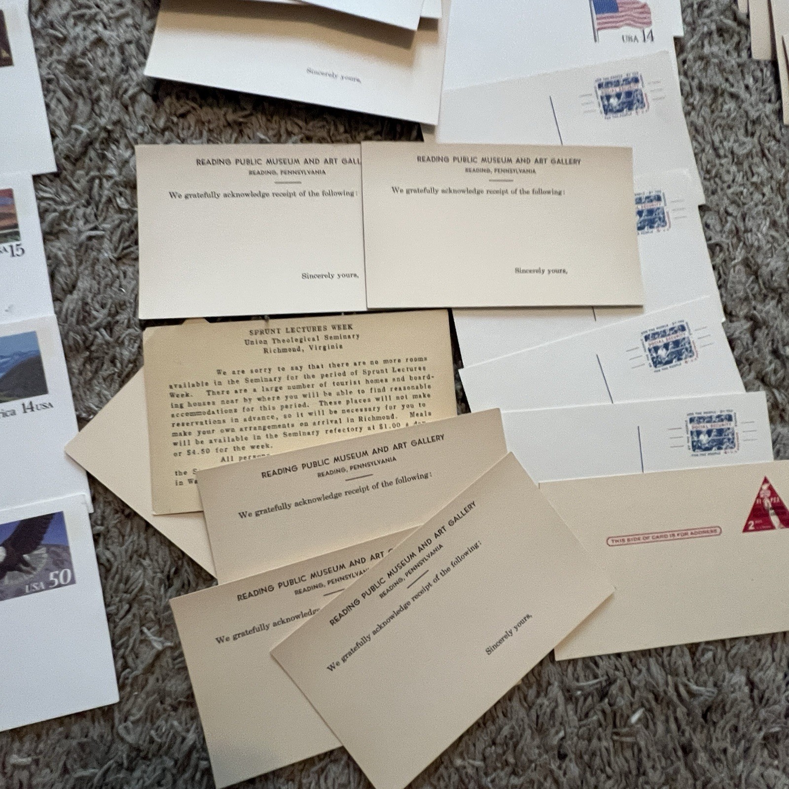 INVESTOR RESELLER BOX LOT OF OVER 200 UNUSED EARLY US POSTAL CARDS AND COVERS