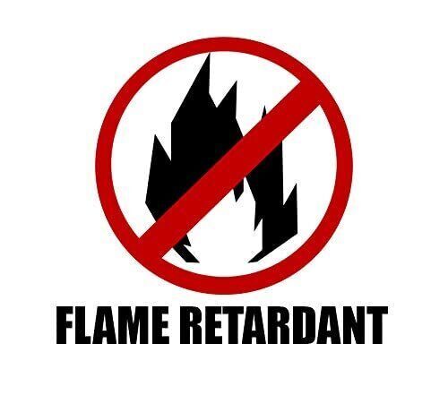 12 Mil 3-Ply Flame Retardant HD White Tarp Canopy, New