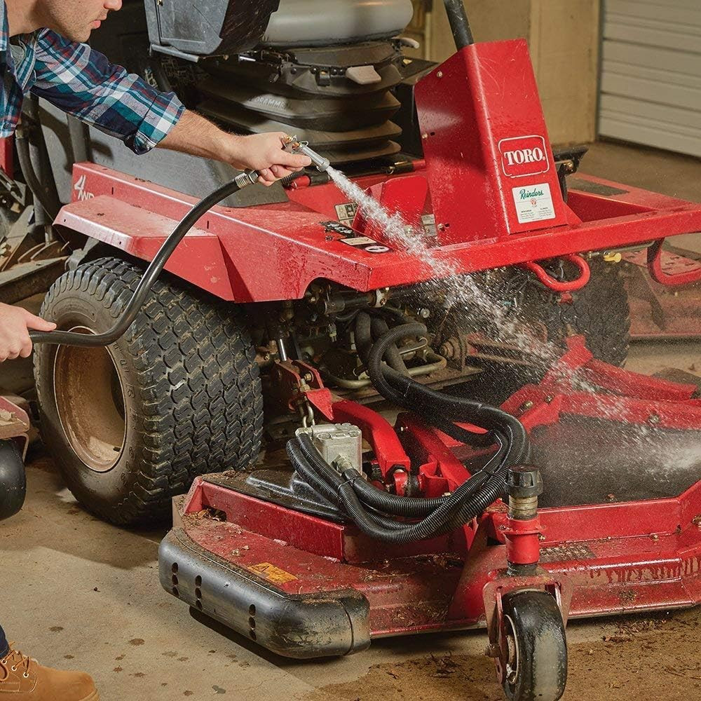 2-Pack Zinc Metal Garden Hose Nozzle, Adjustable Spray