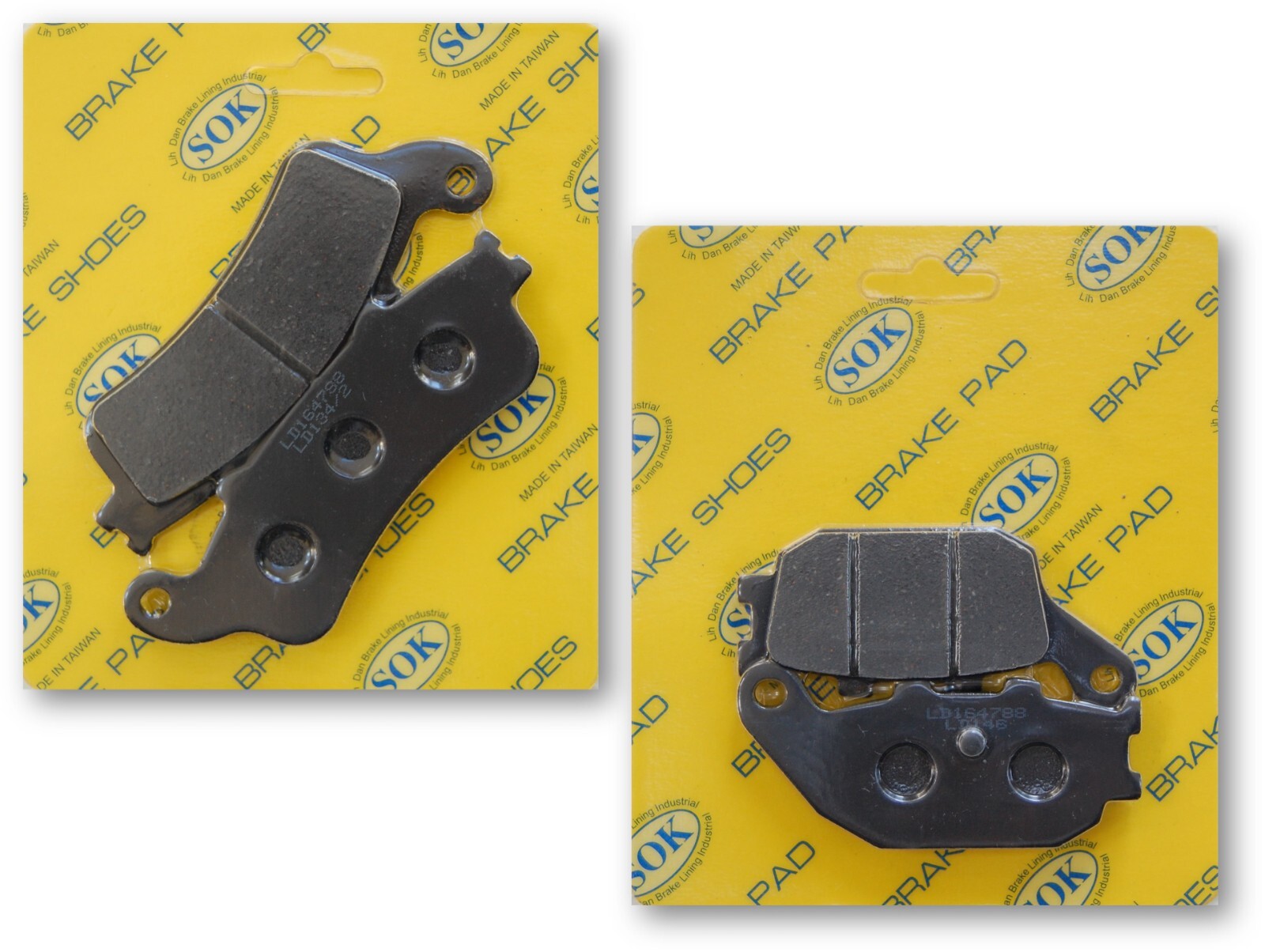 FRONT&REAR BRAKE PADS fit HONDA NSS 250 Reflex 2001-2007 NSS250 Reflex