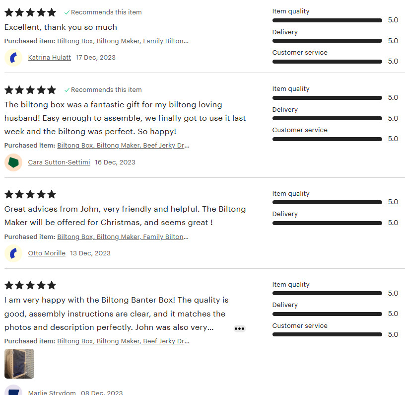 Biltong Box, Fan & Lamp Edition, Family Biltong / Droewors Maker, Dehydrator