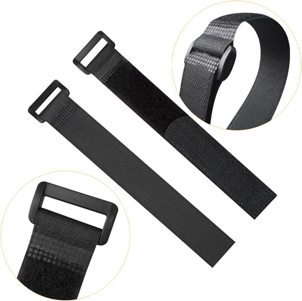 VELCRO Brand Bulk Pack 20 Reusable Fastening Cable Straps with Buckle Variety US