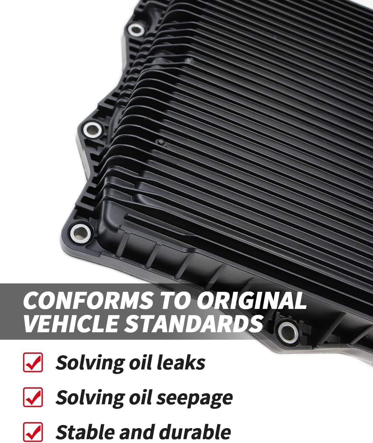 New Automatic Transmission Oil Pan & Filter & Gasket & Bolt Kit For 8 Speed BMW