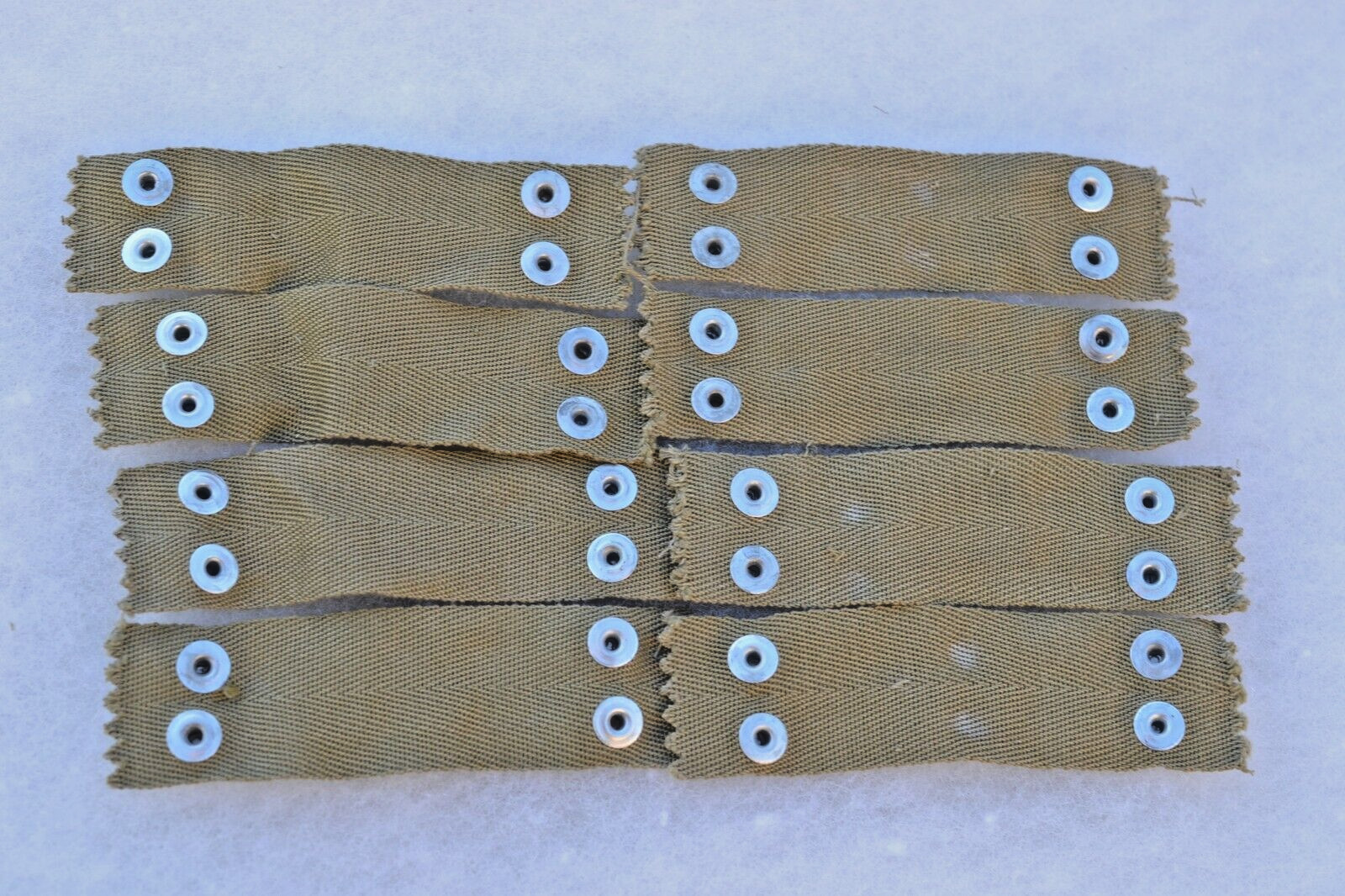 US ARMY M-1 HELMET LINER NAPE STRAP GEM DANDY INC. MAKER STAMP