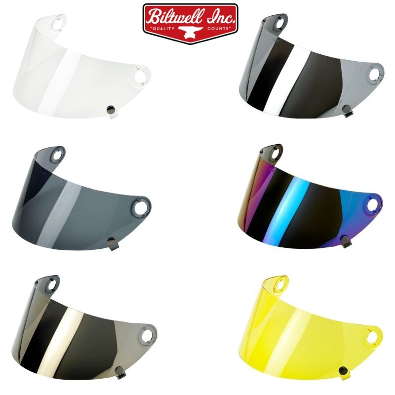 Biltwell Gringo S Gen 2 Replacement Face Shield Helmet - Pick Color