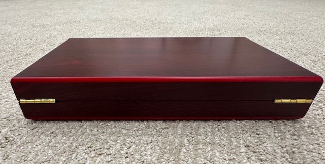 Premium Wooden 3 PCGS Coin Display Storage Box Case Collector Coin Holder PCGS