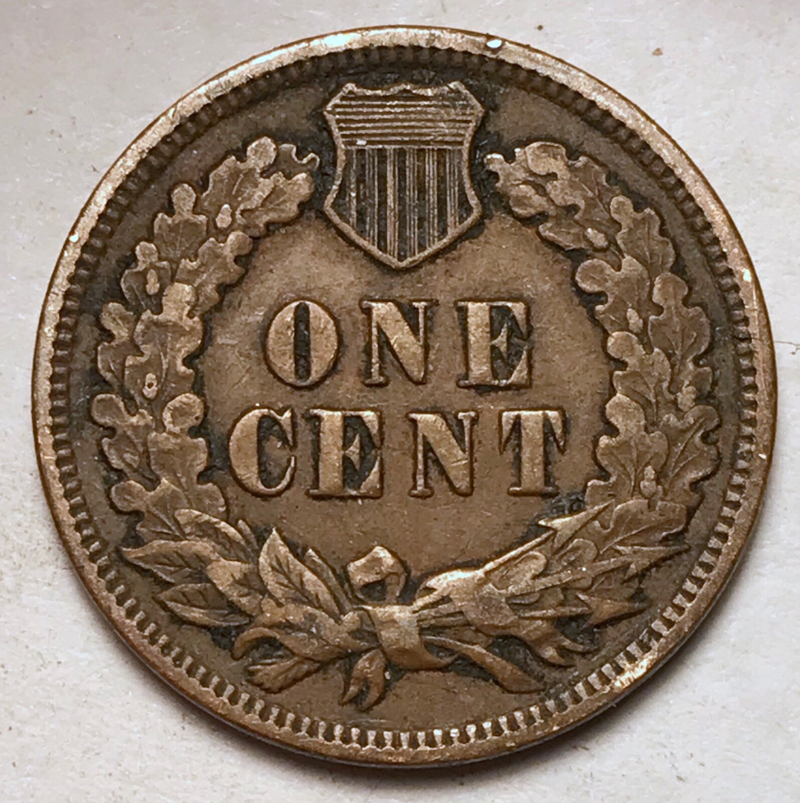 1907 FULL LIBERTY Indian Head Cent Penny SHARP COIN!!!