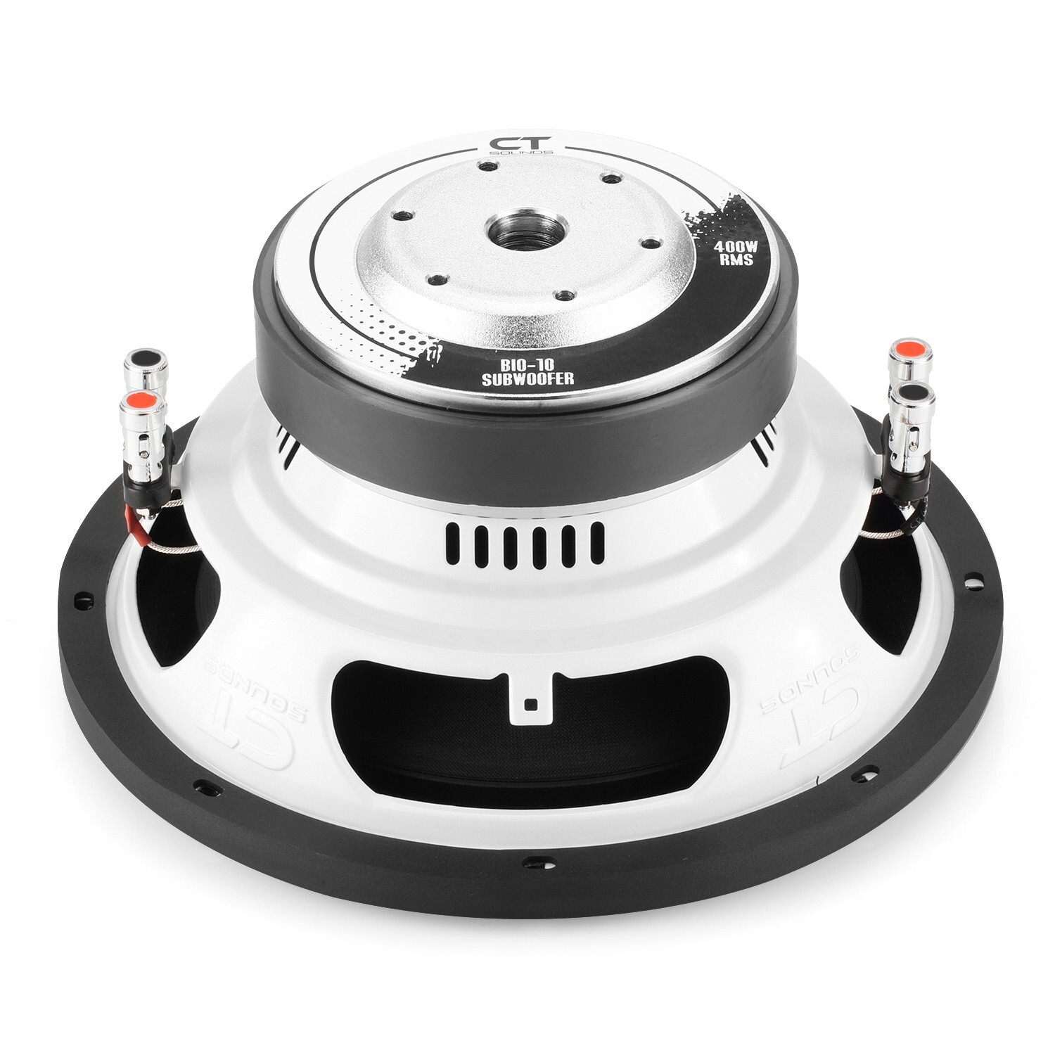 CT Sounds Bio 10” 800-Watt Dual 4-Ohm Car Subwoofer