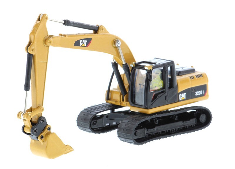 Diecast Masters Caterpillar 320D L Excavator with Tools 1/87 85652