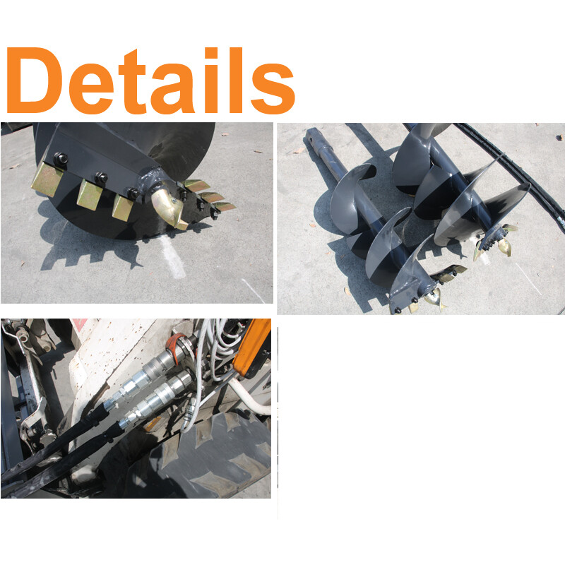 Landhonor Auger Drill Bit 12in & 18in Spiral Garden Bulb Hole Drill