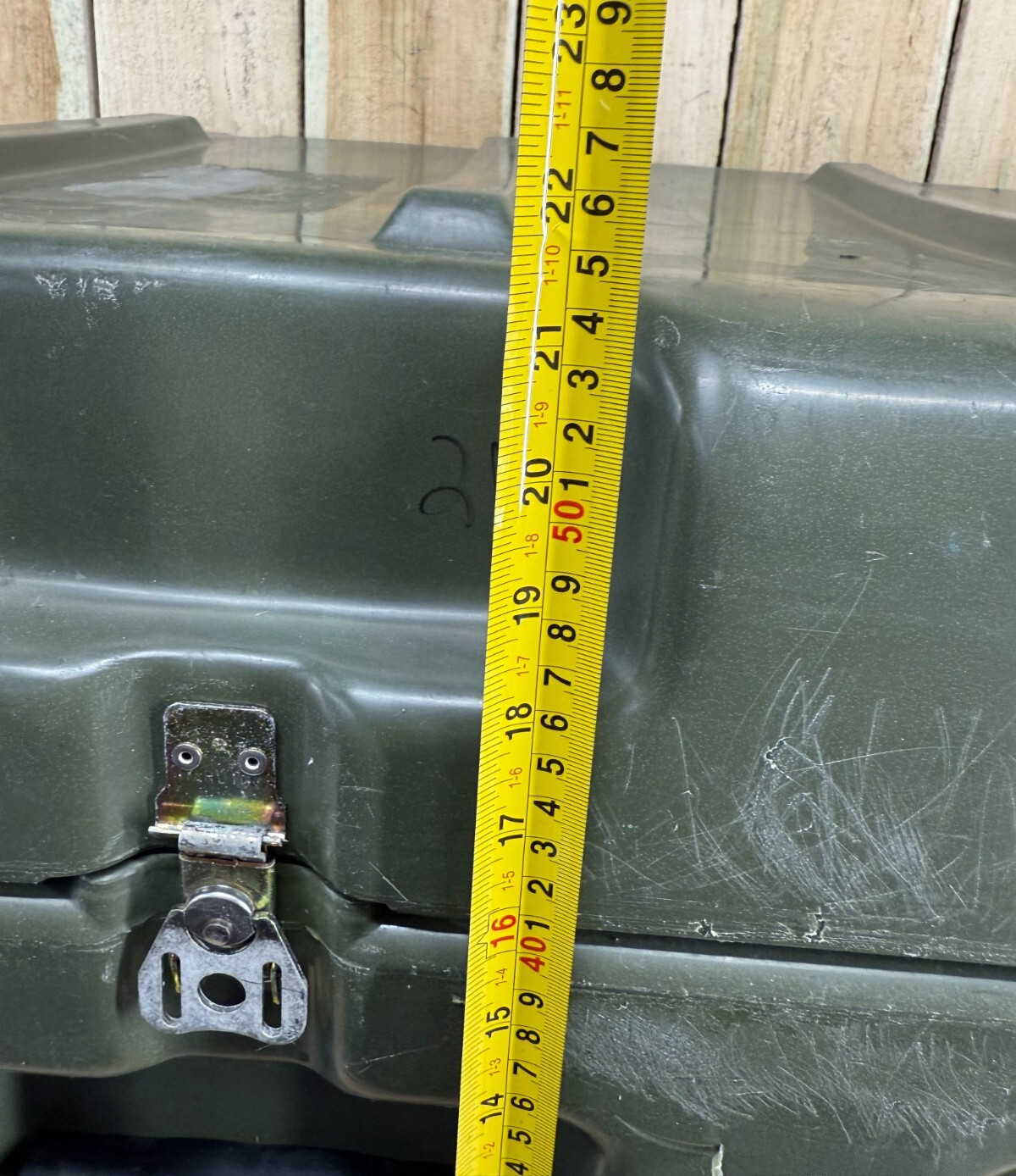 Pelican Hardigg Case 33x21x21.5" Green Waterproof Storage Footlocker