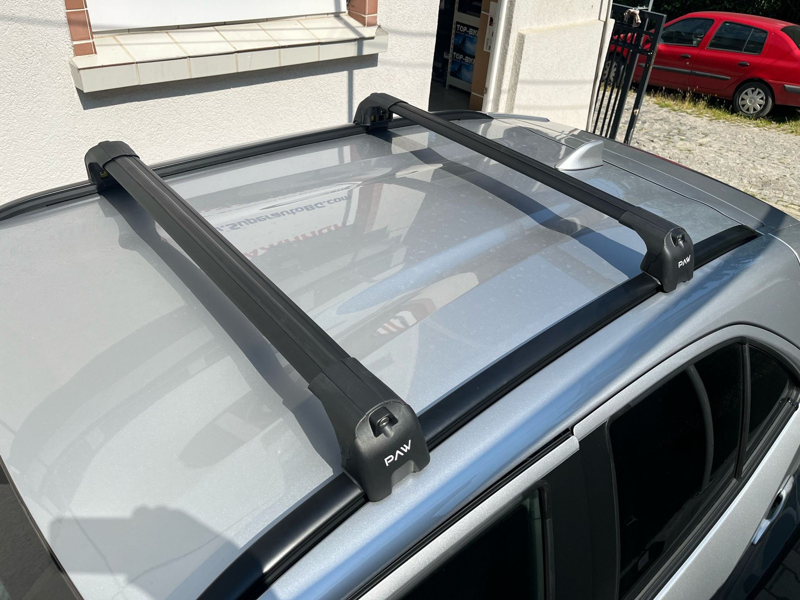 For Lexus RX 2022-2025 Roof Rack Cross Bars Flush Rail Fix Alu Black