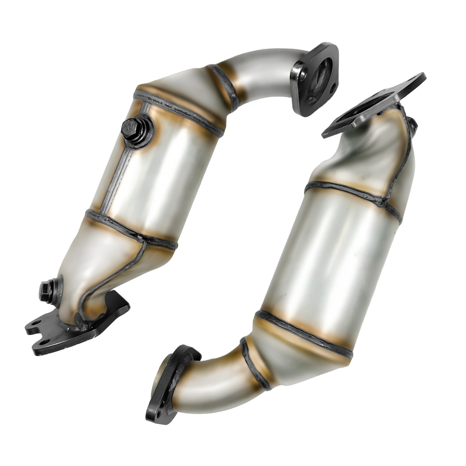 Pair Catalytic Converter For 2011-2014 Chrysler Town & Country / Dodge 3.6L EPA