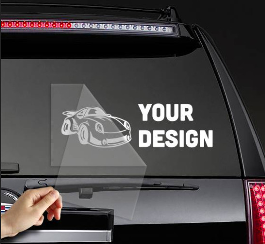 Volkswagen Custom Color Logo Vinyl Decal Sticker Car