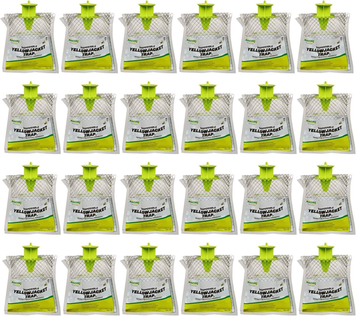 RESCUE! Disposable Yellowjacket Trap - East of The Rockies - 24 Traps