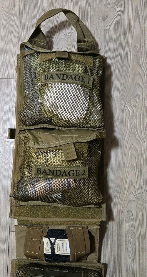 Tactical Medical Insert Panel Kit Military Medic Coyote Brown Official Gear