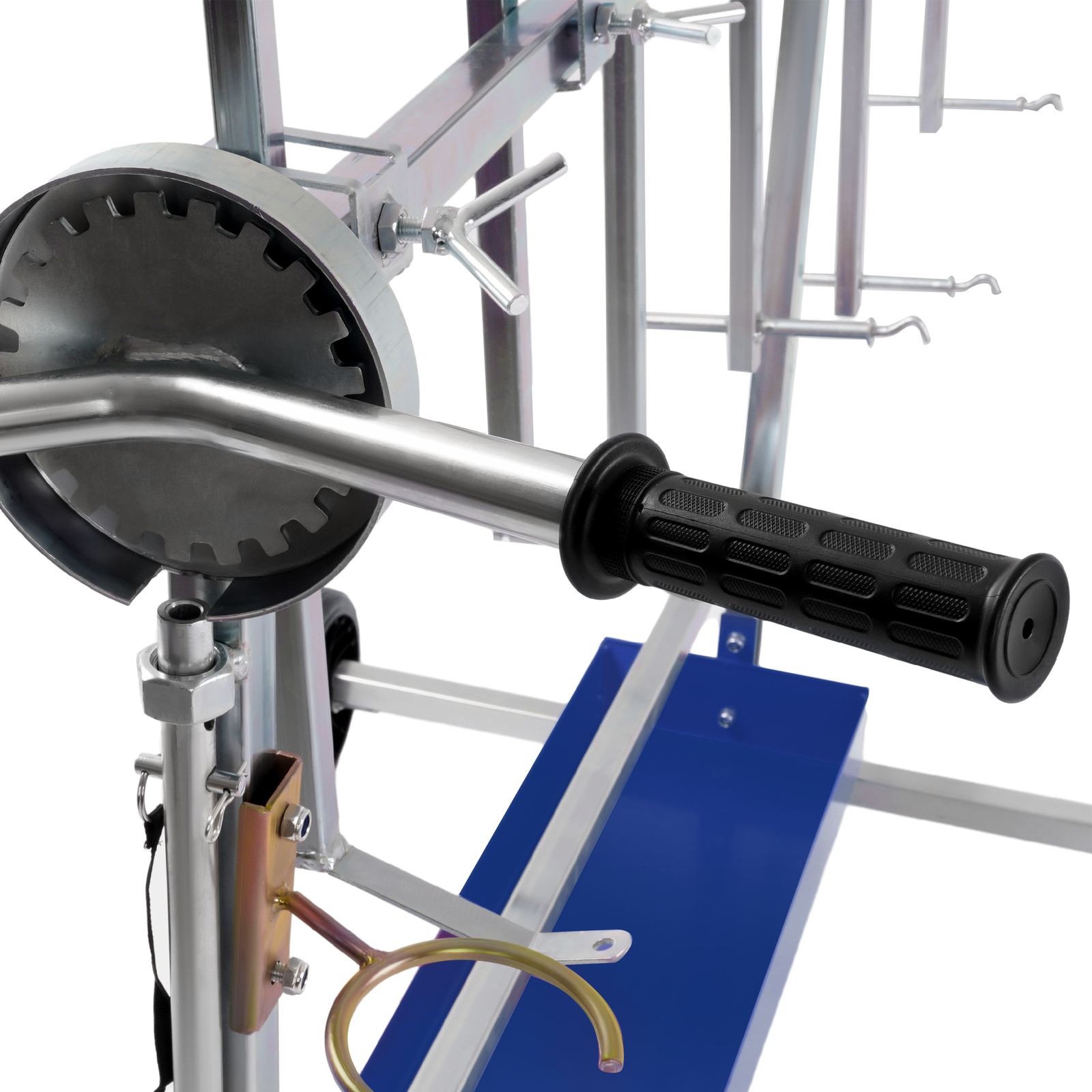 Painting Repair Rack 360° Rotating Paint Stand For Auto Body Door Bumper Hood