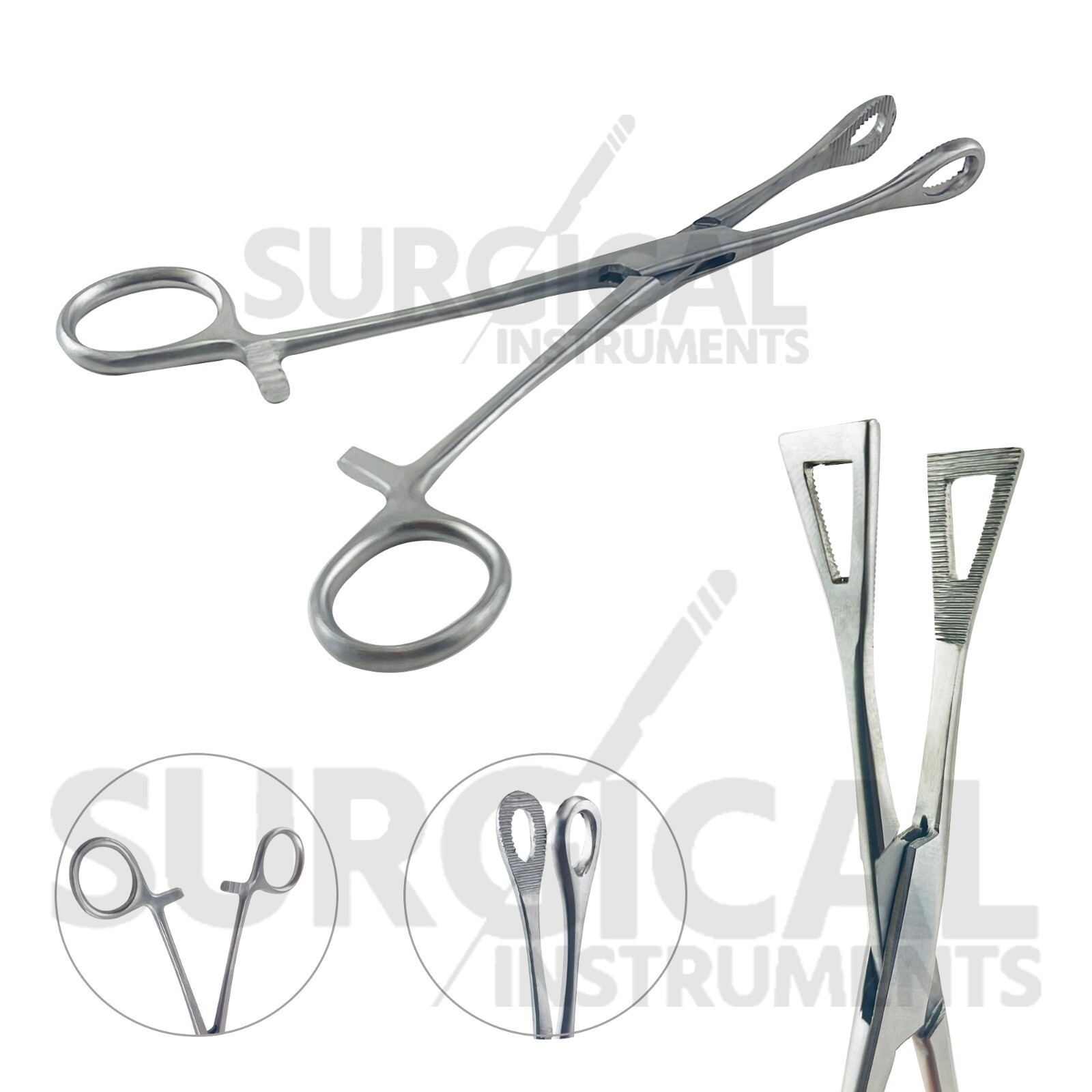 7 Body Piercing Instruments Kit Tools Pennington Forceps Stainless German Grade