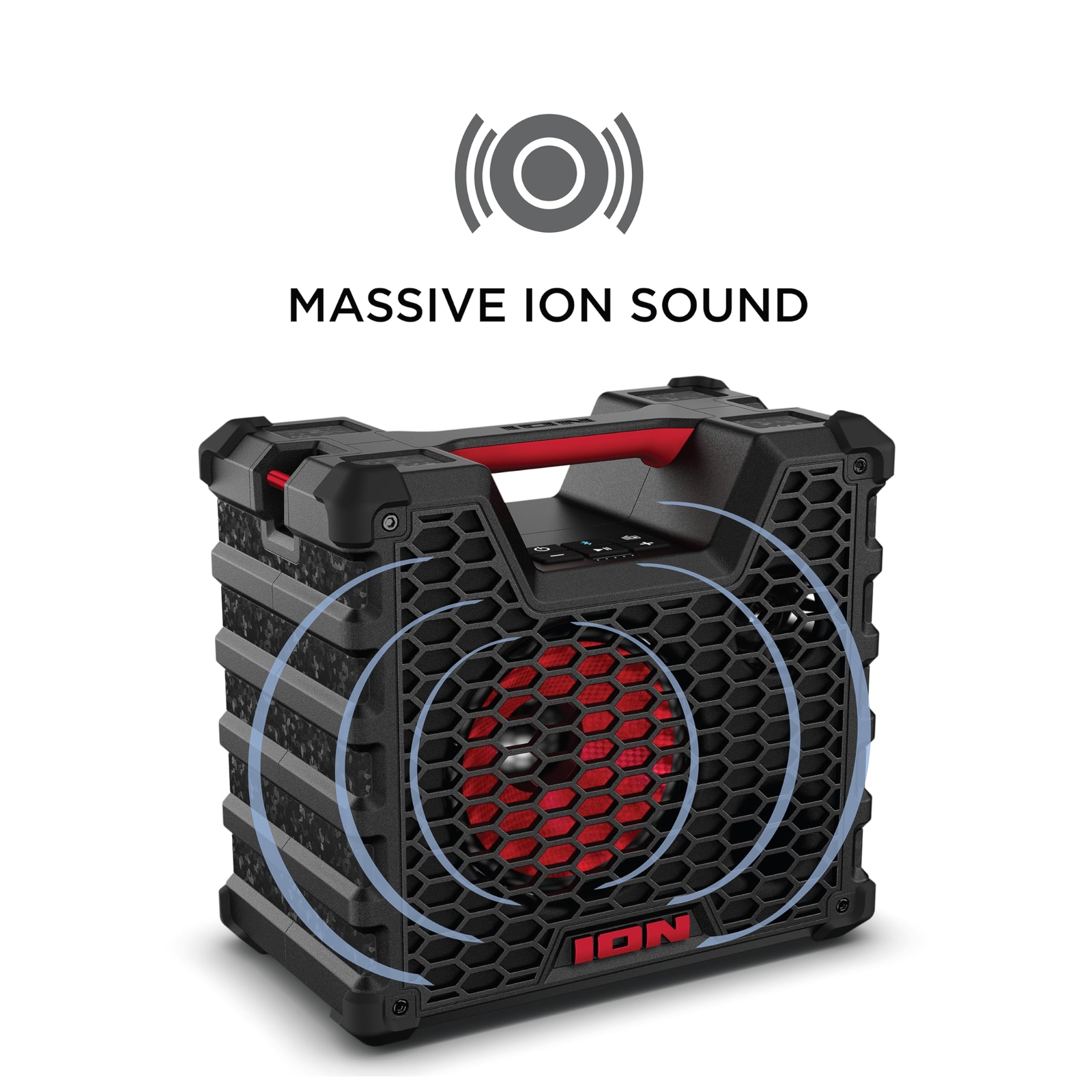ION Audio Tailgater Tough - Rugged All-Weather Bluetooth Speaker