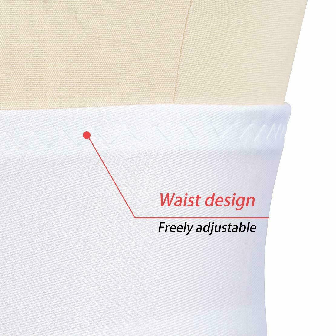 Women's Mermaid Fishtail Crinoline Petticoat Floor Length Wedding Underskirt