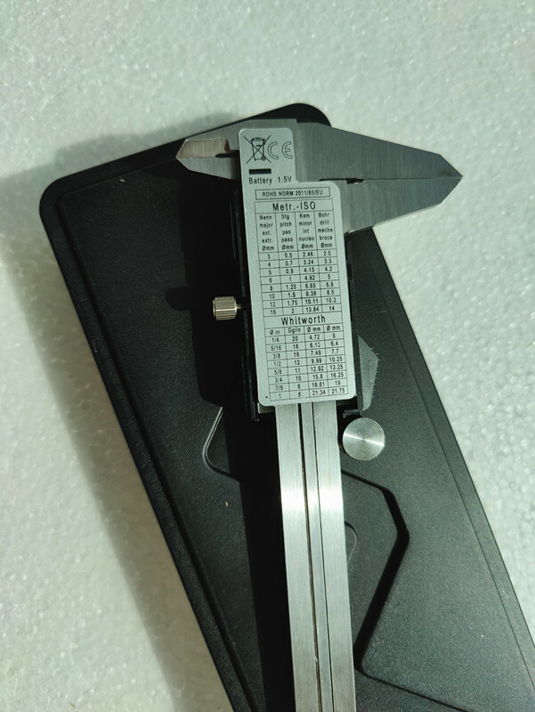 LED Digital Caliper Vernier 6" 150mm CNC Electronic Micrometer Ruler Gauge Meter