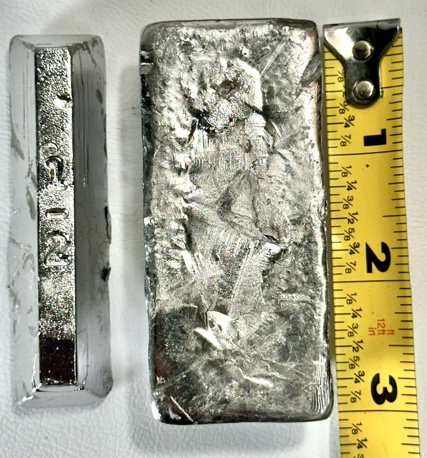 Lead Ingot, 99% Pure! 25 Pounds, Free Shipping, 2.32 Per Pound.