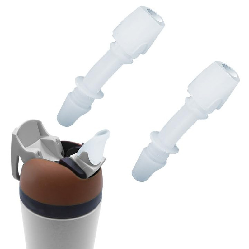 2Pcs Replacement Bite Valve Spout for Owala Kids Flip 14Oz, Silicone Straw Mouth