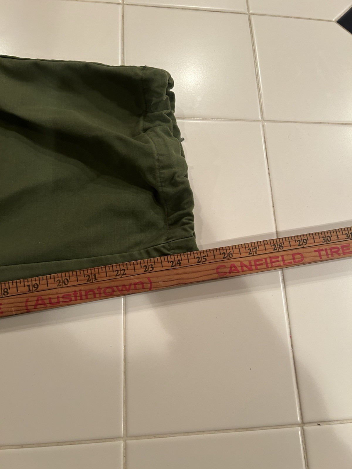 VTG NOS M51 Field Shell Trousers M-1951 Army Military Pants Medium Regular 34x29