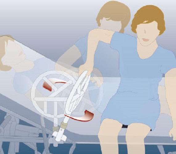 Halo Safety Ring - Institutional Bed Model #77302 - Two Sided