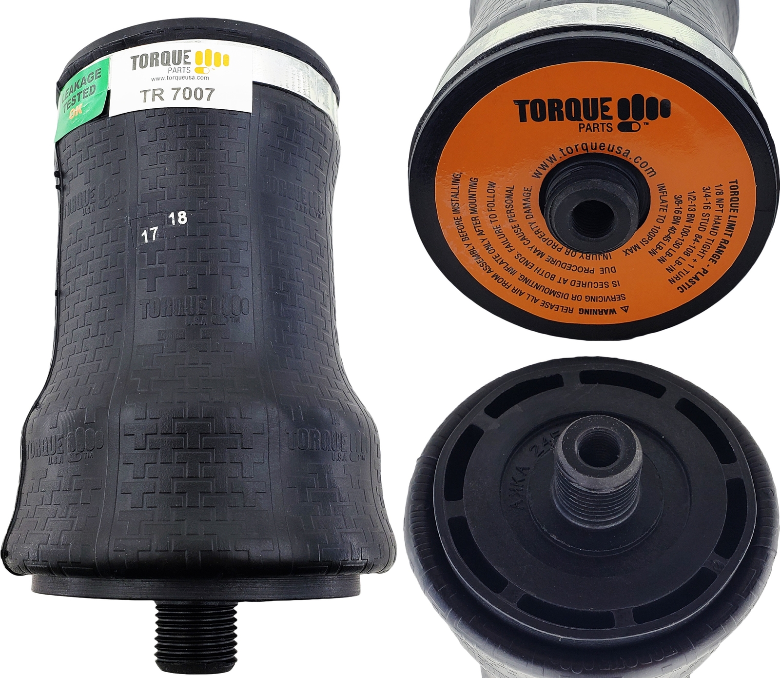 Torque Cabin Air Spring Bag for Mack 227QS34 Replaces W02-358-7007, 1S6-067