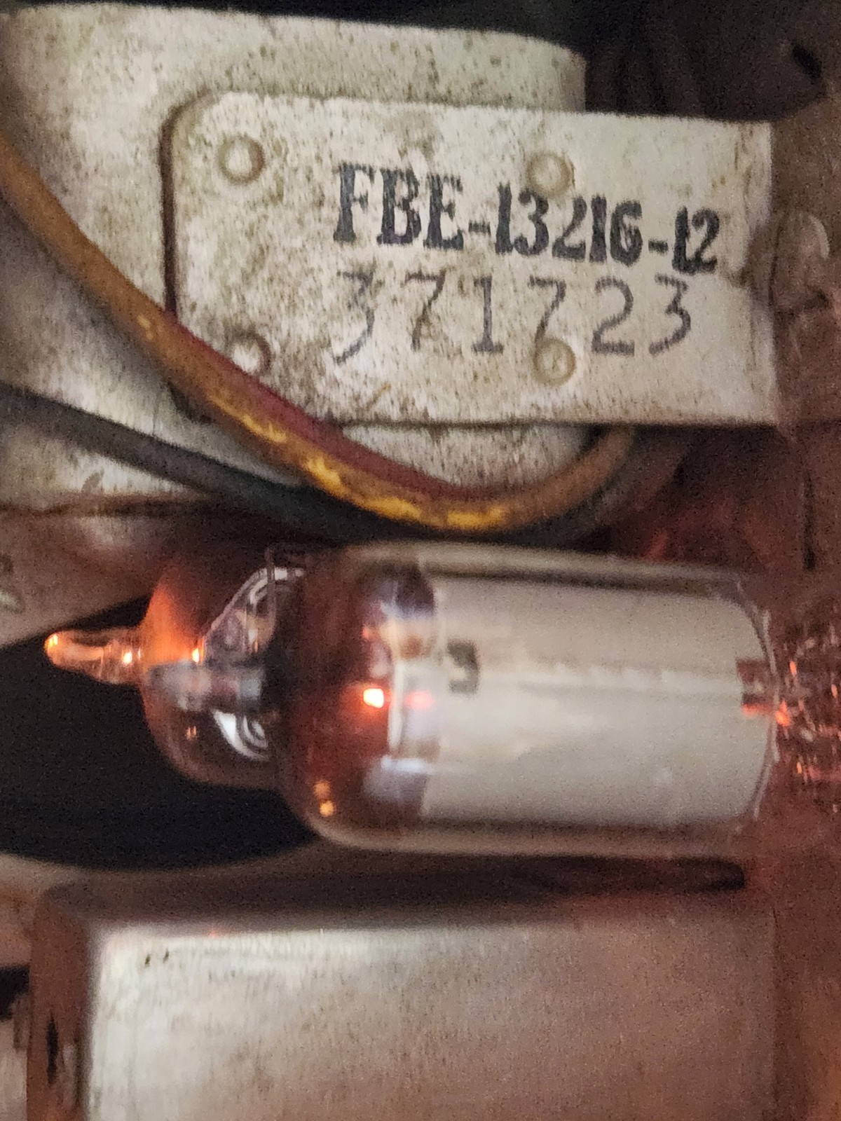 Federal Telephone + Radio Co. 1040TB 1947 Tube Radio Not Working Parts Brown Vtg