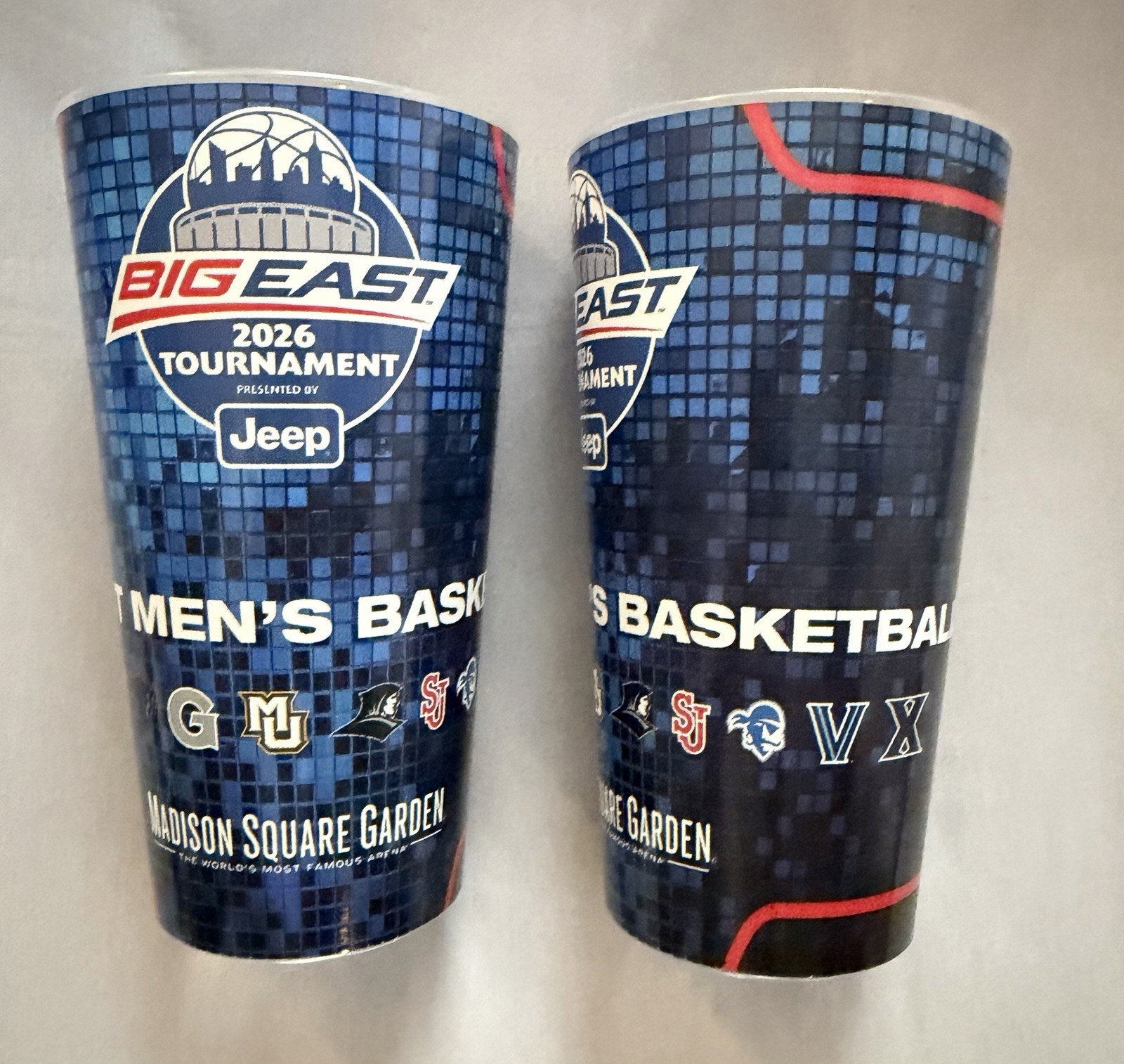 BIG EAST BASKETBALL TOURNAMENT CUP SET MSG 2026 MARCH MADNESS ST JOHNS UCONN
