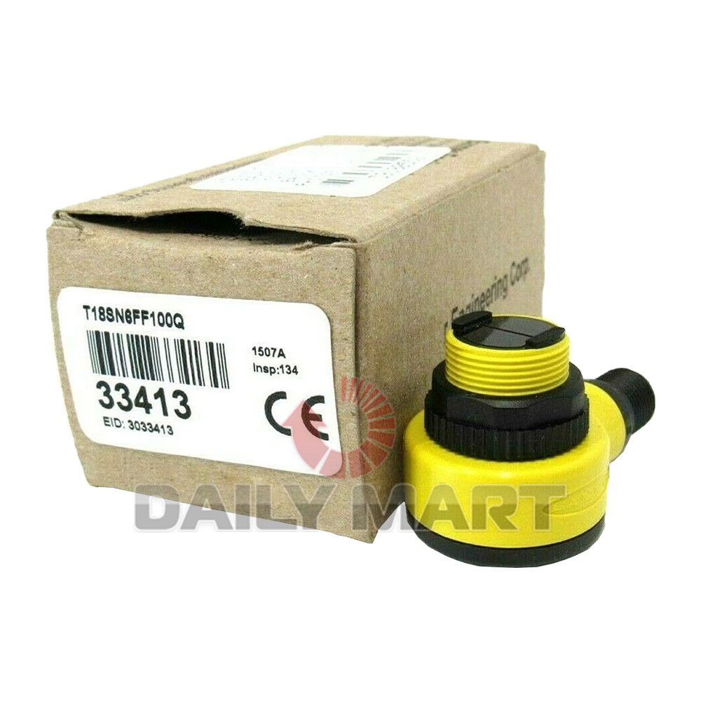 New In Box BANNER T18SN6FF100Q Photoelectric Switch