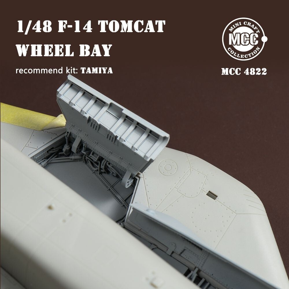 MCC 4822 1/48 F-14Tomcat Wheel Bay for TAMIYA
