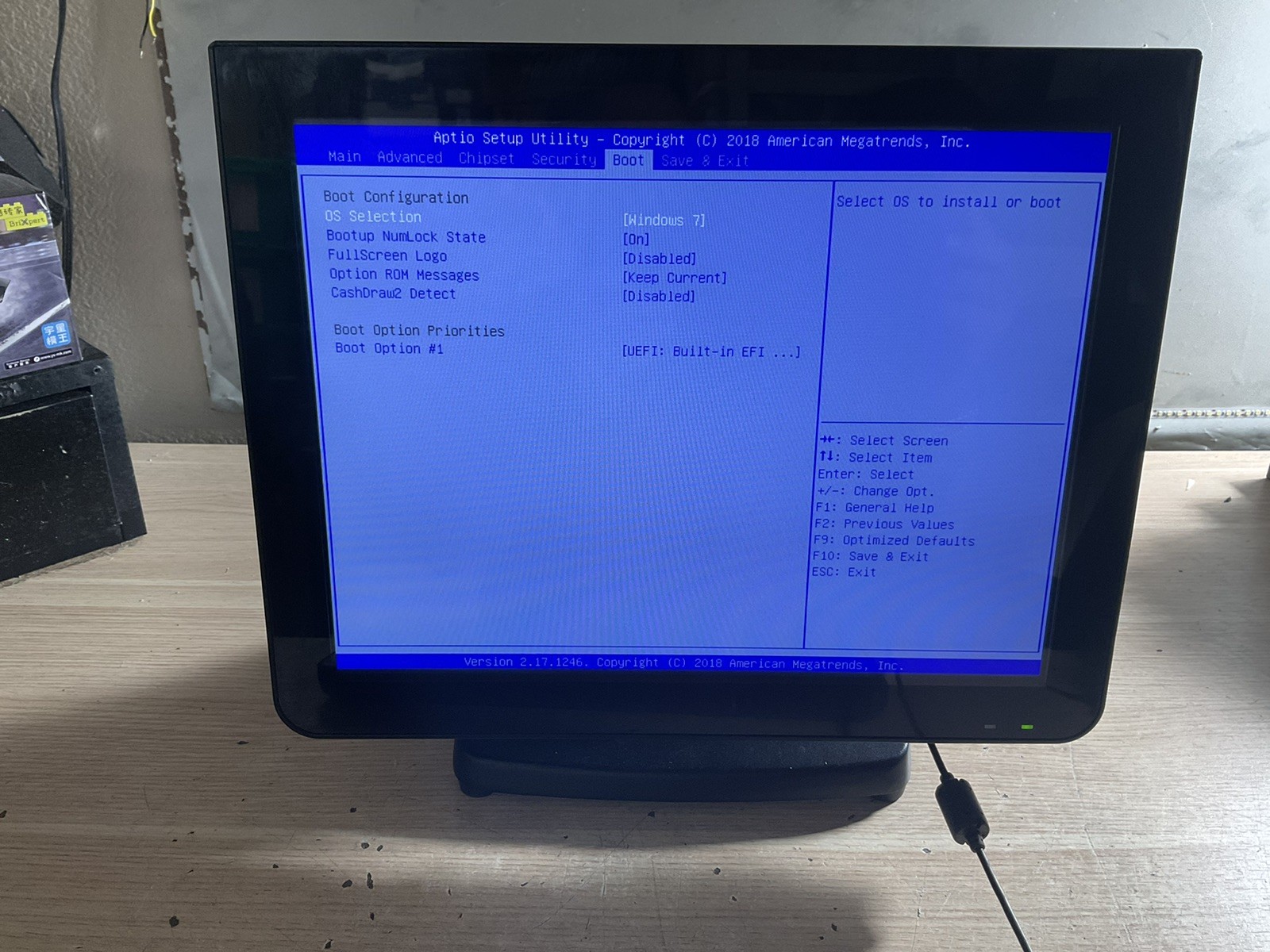 Partner SP-850-BZ -S23QOHC63/POS Touch Terminal Customer Display.JUA2672