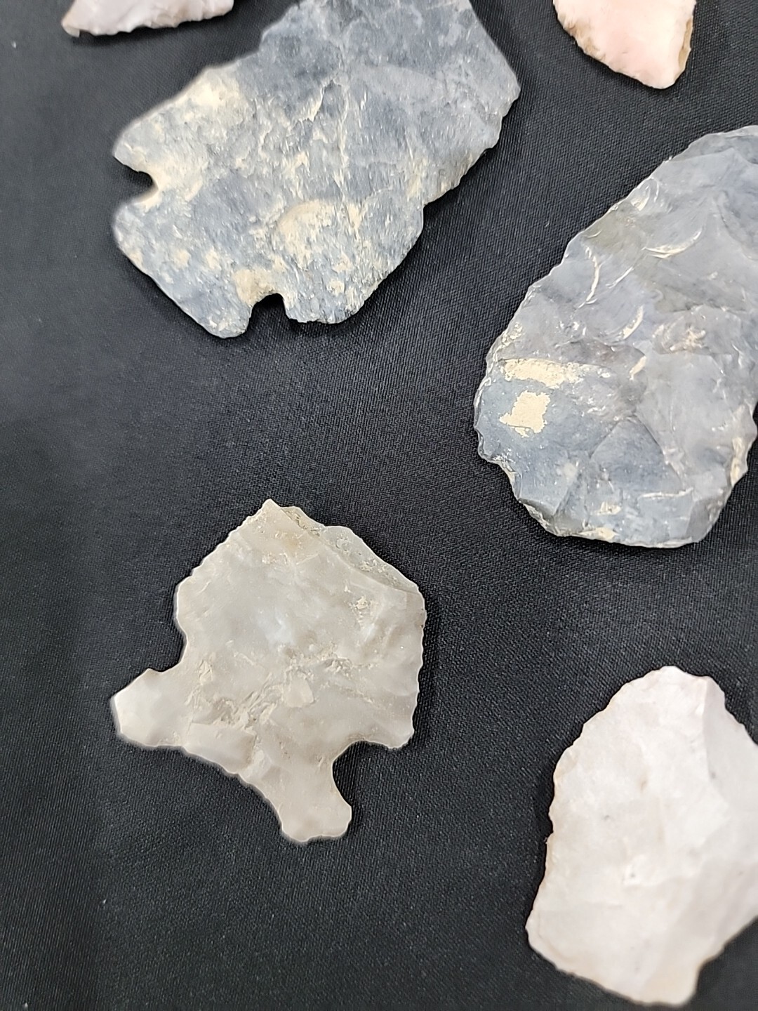 Indian Artifacts, Arrowheads, Rock drawing, Stone bowl, Ohio Collection.