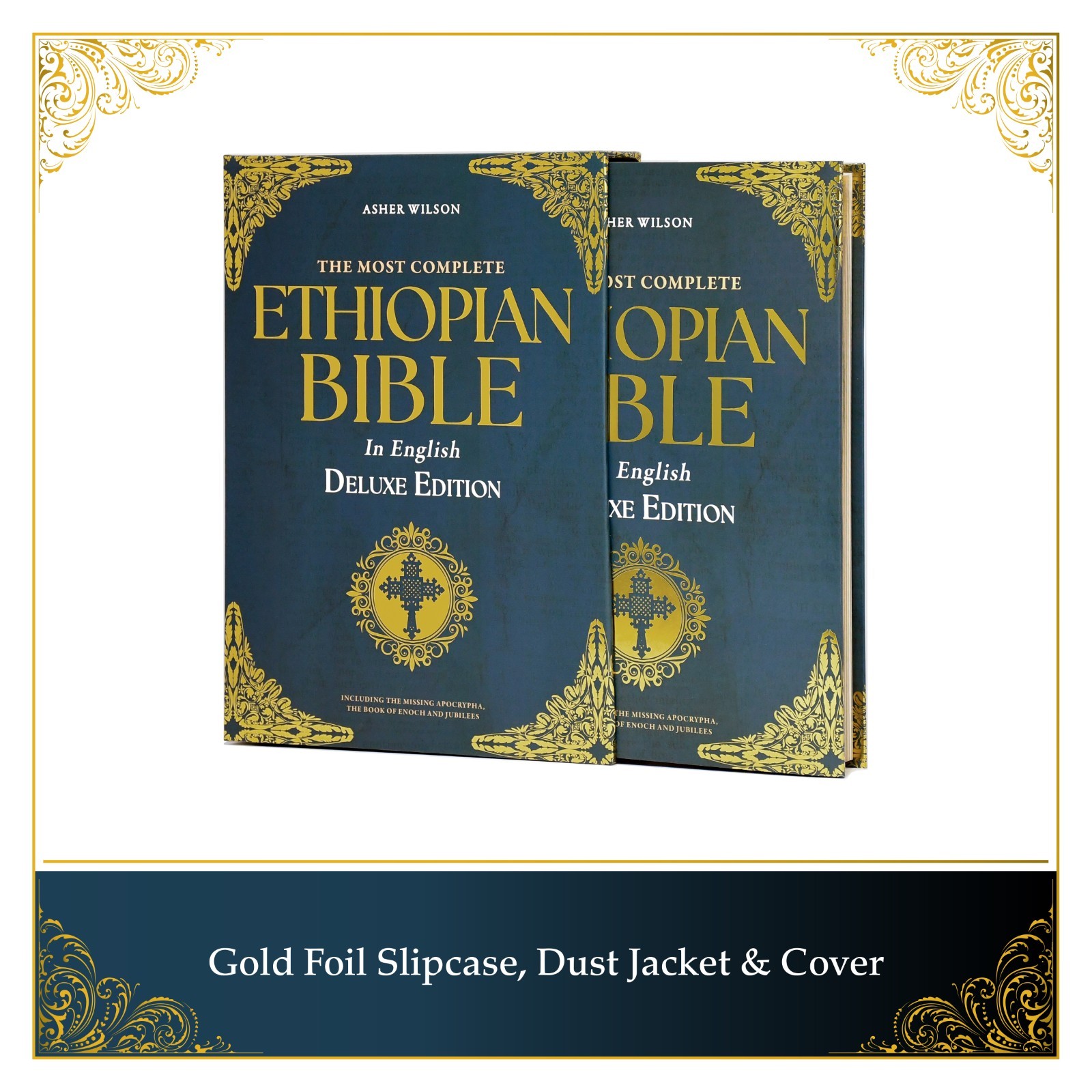 The Most Complete Ethiopian Bible by Asher Wilson, Deluxe Red Letter Edition